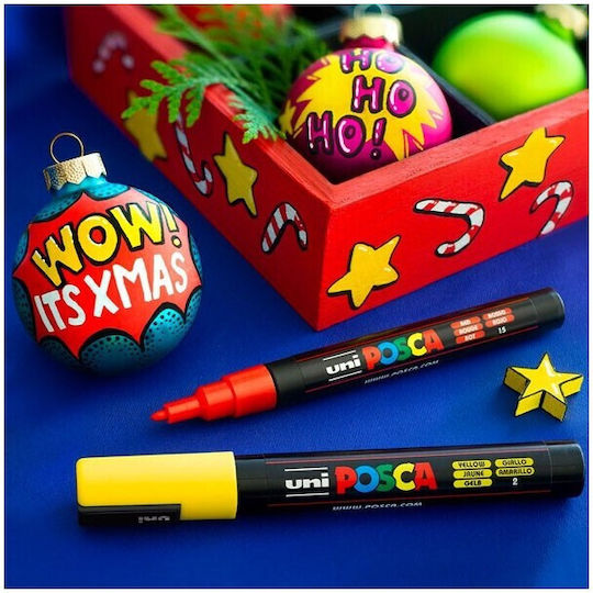 Posca Pop Colours Markere Permanente 5mm Multicolor 20buc