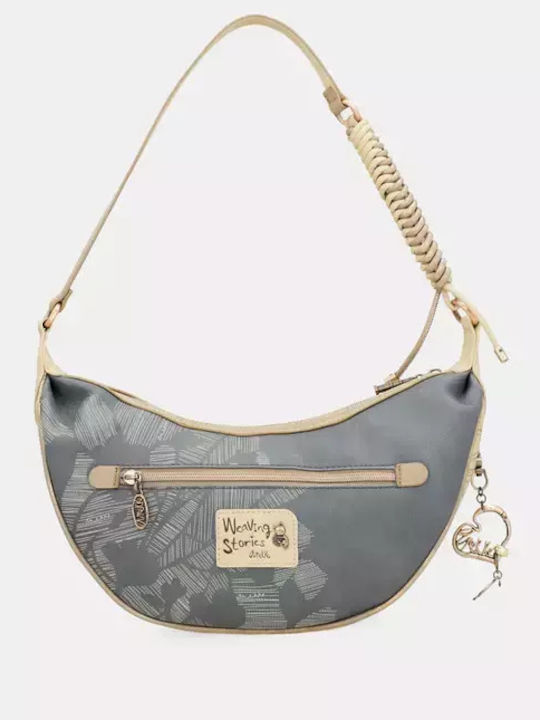 Damen Hobo Tasche Beige
