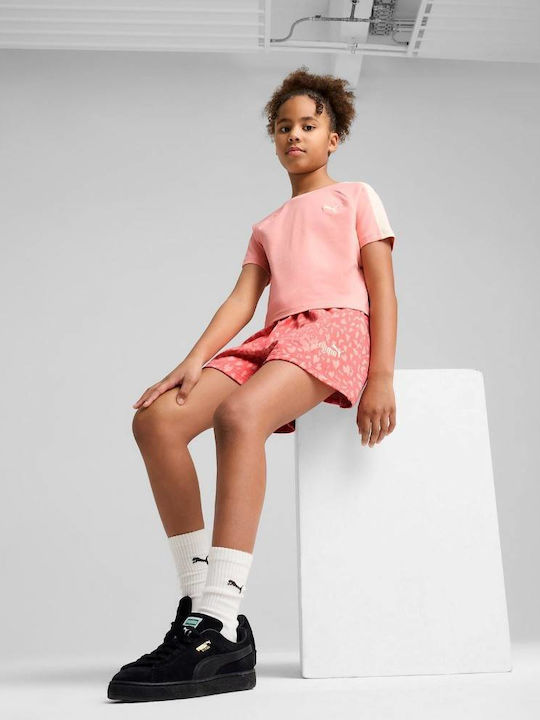 Kids' Athletic Shorts/Bermudas Peach