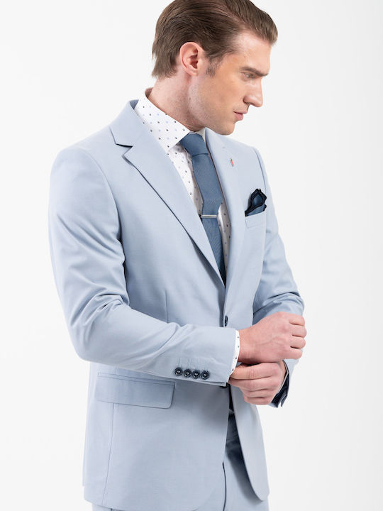 Men's Suit Light Blue