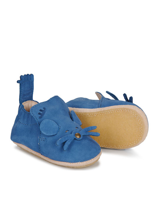 Easy Peasy Baby Slippers Blue My Blublu Mouse