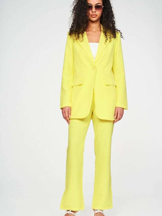 Women's Yellow Set with Trousers