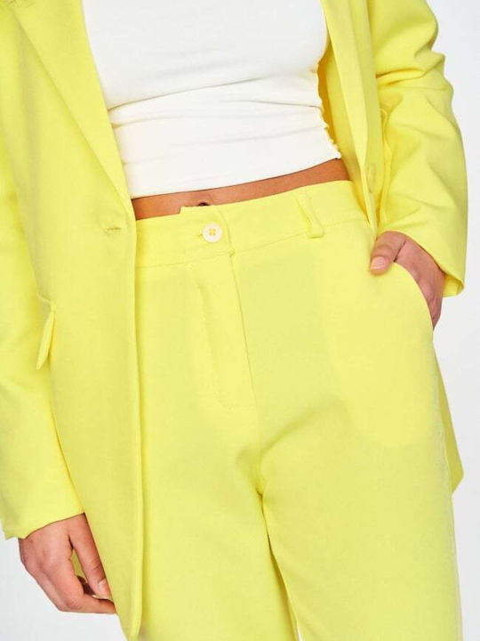 Women's Yellow Set with Trousers