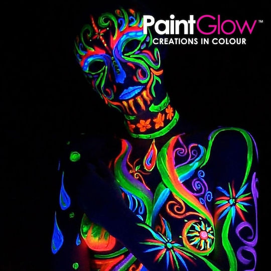 Neon Red Face Paint Stick