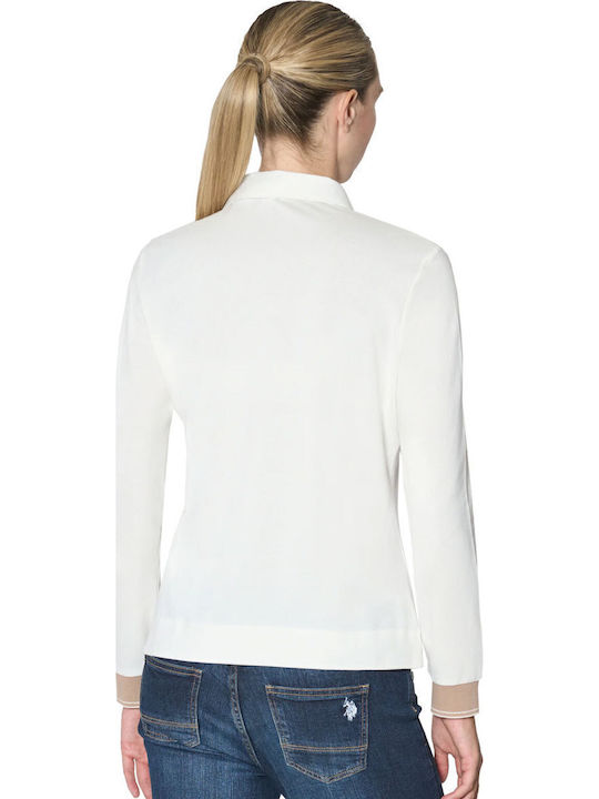 Gith Women's Polo Blouse White