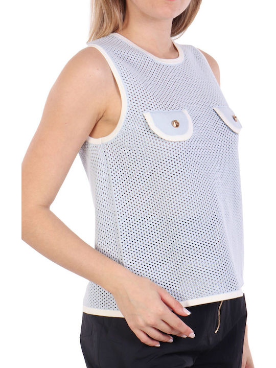 Damen Sommer Bluse Ärmellos Ciell