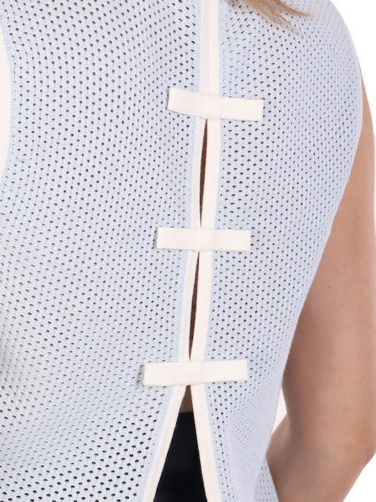 Damen Sommer Bluse Ärmellos Ciell