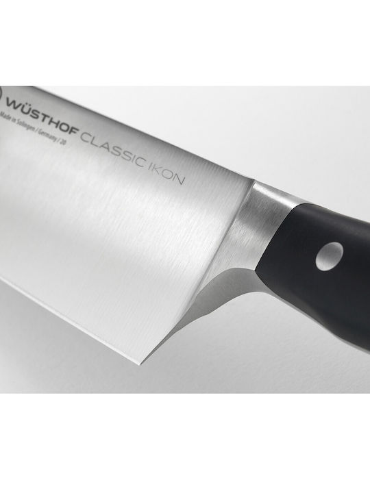 Wusthof Classic Ikon Cleaver from Stainless Steel 18cm