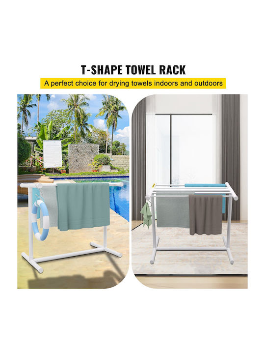 Vevor Floor Clothes Drying Rack made of Stainless Steel 40.01x40.01cm