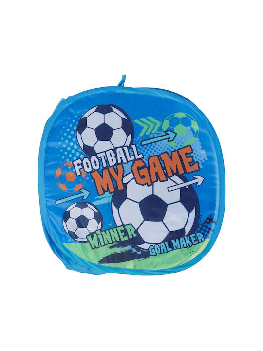 Kinder Aufbewahrungsbox Faltbar aus Stoff Blau 45x45x45cm 1Stück