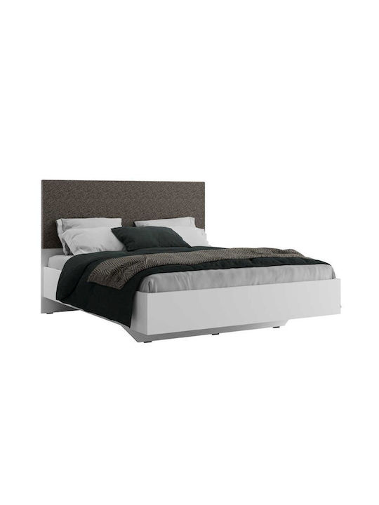 Bedroom Furniture Set White 160x200cm 3pcs