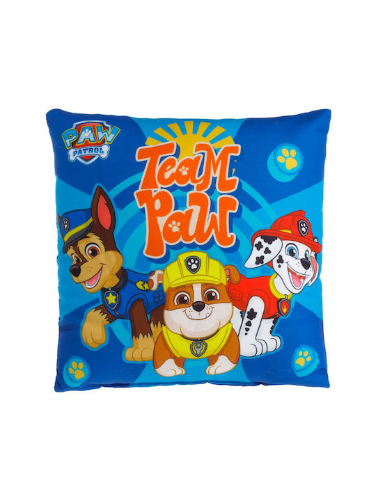Paw Patrol Decorative Pillow Blue 30x30cm Polyester
