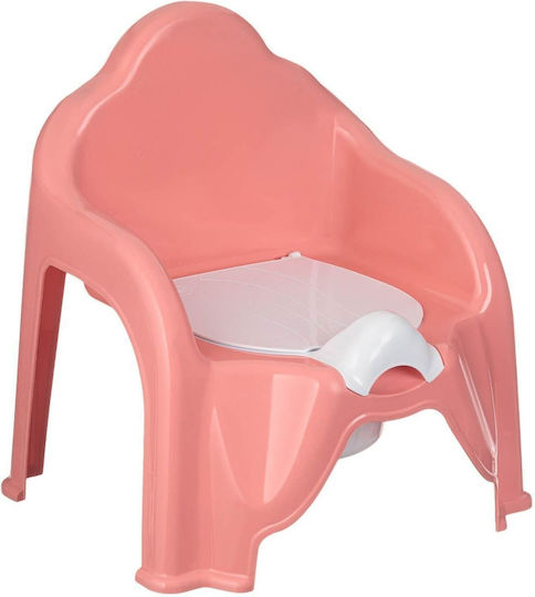 Viosarp Scaunel Potty cu Capac Roz până la 20kg