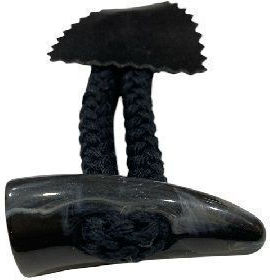 Montgomery Cord Black Sewing Button