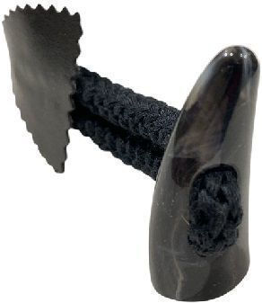 Montgomery Cord Black Sewing Button