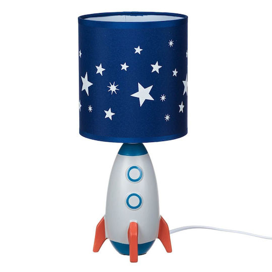 Kids Portable Lamp Blue 14x31cm