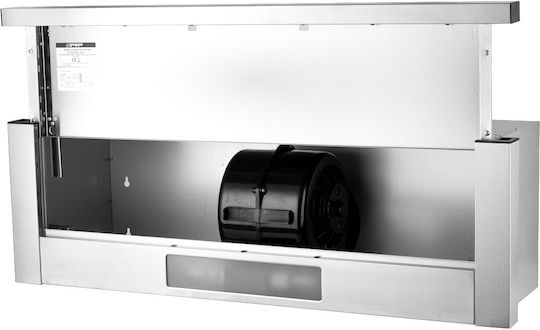 Gruppe Forte Συρόμενος Απορροφητήρας 60cm Inox