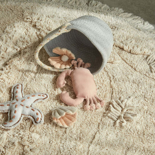 Lorena Canals Kids Synthetic Rug 120x120cm