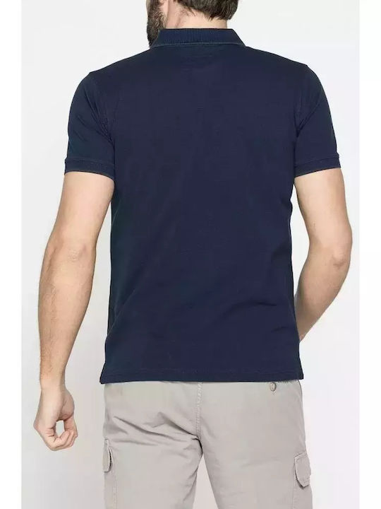 Polo Short Sleeve Blouse Blue