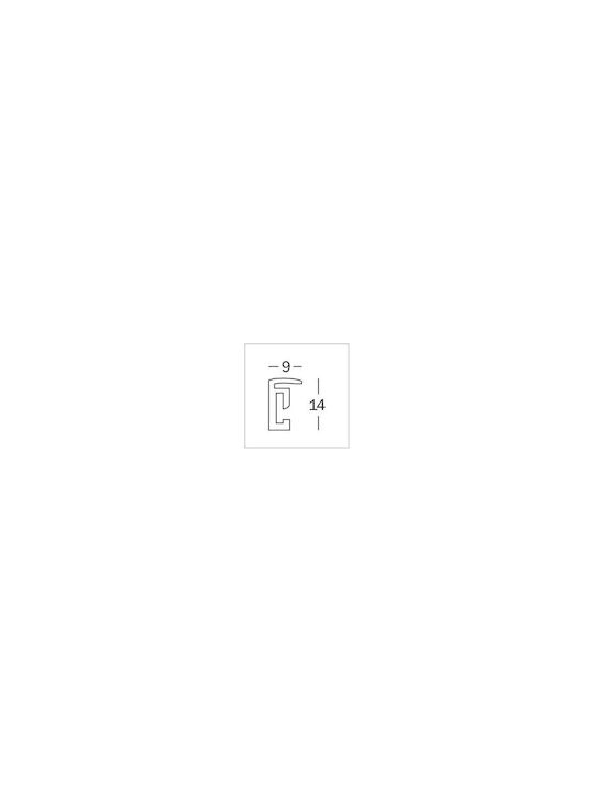 Walther Lifestyle Plastic Photo Frame with Silver Frame