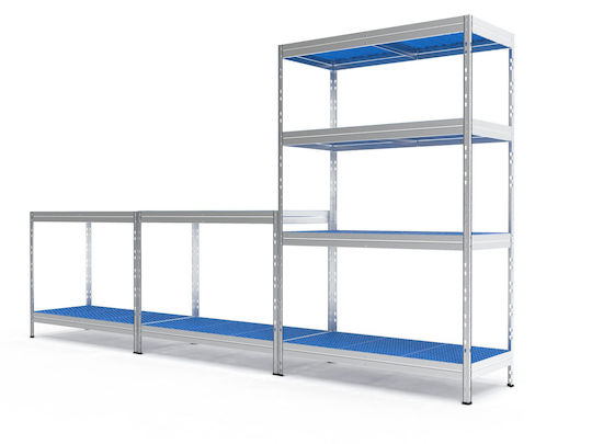 AR Shelving Ραφιέρα Dexion 75x50x180εκ. με 4 Ράφια Συνολικής Αντοχής 700kg