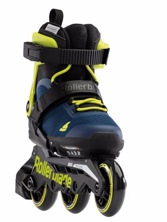 Rollerblade Microblade 3wd În linie Reglabil Role Albastru Pentru Adulți