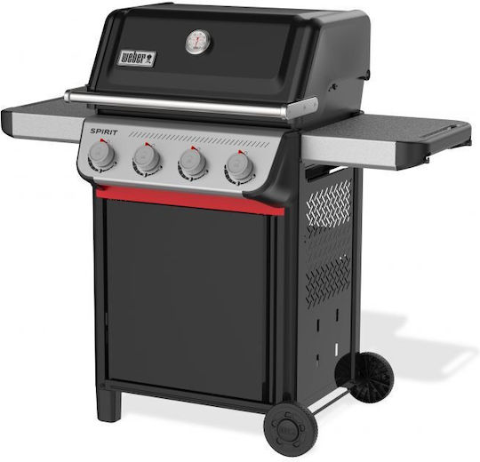 Weber Spirit E-410 Газово Барбекю Чугунена Решетка 62брx44брсм. с 4 бр 8.21кВт