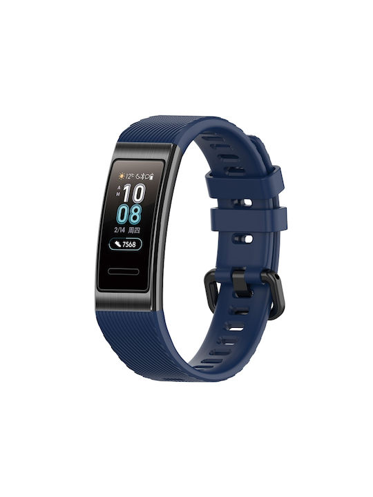 Armband Silikon Marineblau (Huawei Band 3, Huawei Band 4 Pro)