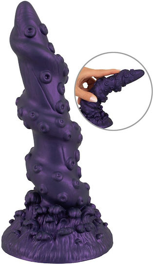 You2Toys Glass Dildo With Suction Cup Purple 20.2cm