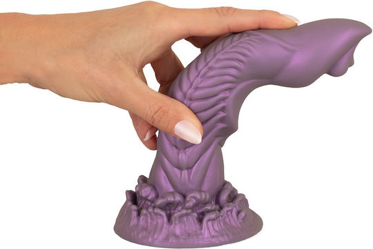 You2Toys Glass Dildo With Suction Cup Purple 21.2cm