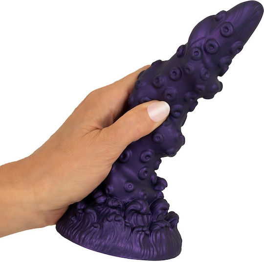 You2Toys Glass Dildo With Suction Cup Purple 20.2cm