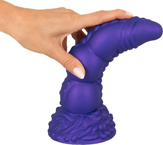 You2Toys Glass Dildo With Suction Cup Purple 22.5cm