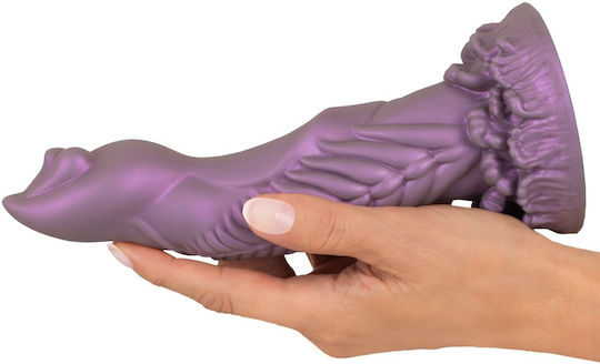 You2Toys Glass Dildo With Suction Cup Purple 21.2cm