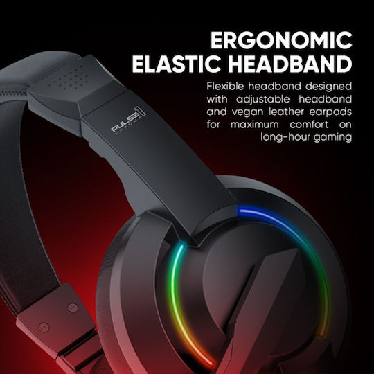 Armaggeddon Pulse 1 Chroma Over Ear Gaming Headset με σύνδεση USB