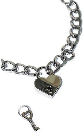 Halsband in Silber Farbe
