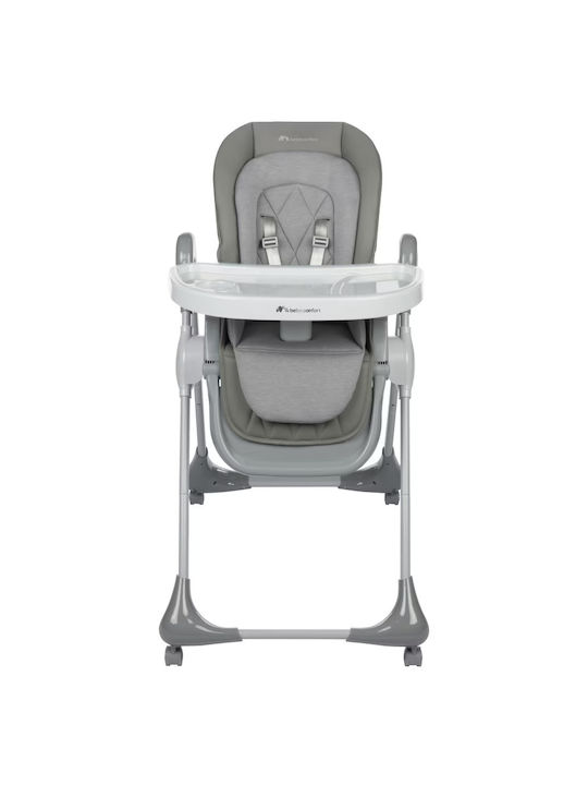 Bebe Confort Olea Klappbarer Baby Hochstuhl mit Höhenverstellbar Tinted Grau