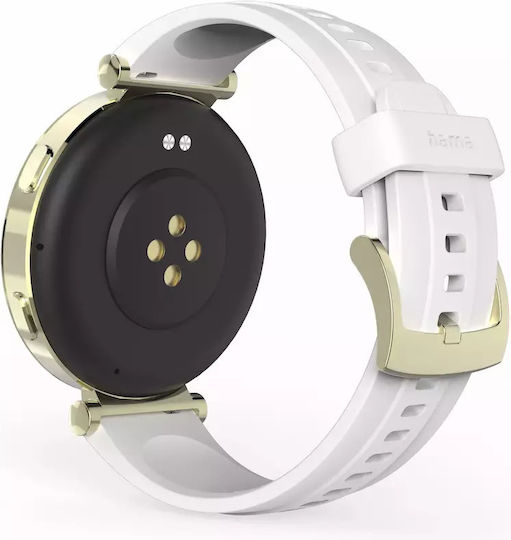 HAMA 7000 43mm Smartwatch mit Pulsmesser (Weiß)