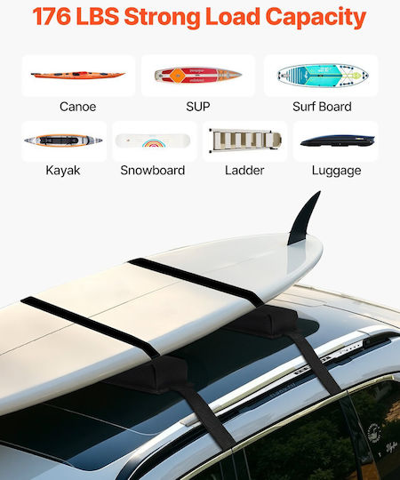 Vevor Kayak Transport Bases for Car Roof Rack