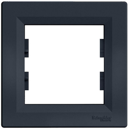 Schneider Electric Asfora Einzeln Netzsteckdose RJ45 ohne Rahmen Typ Cat5 in Schwarz Farbe EPH4300171