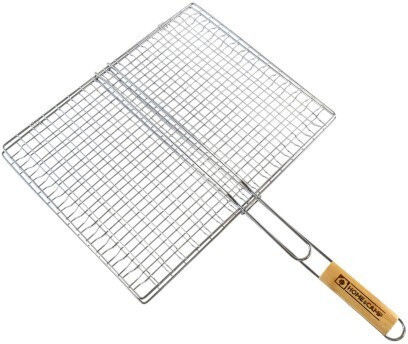 Home & Camp Double Inox Grill Rack