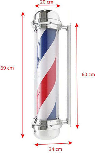 Natural Care Professional Barber Pole