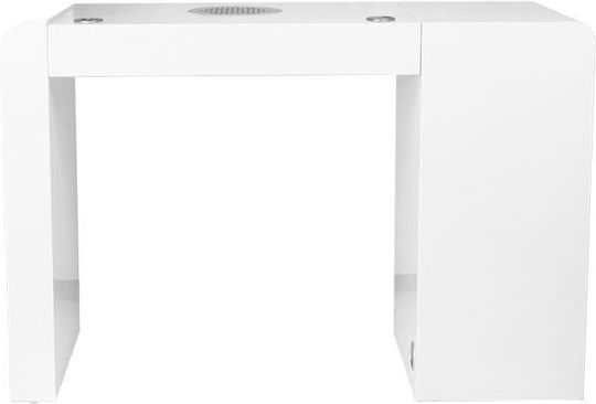 Manicure Table Nail Dust Collector 312 White Right