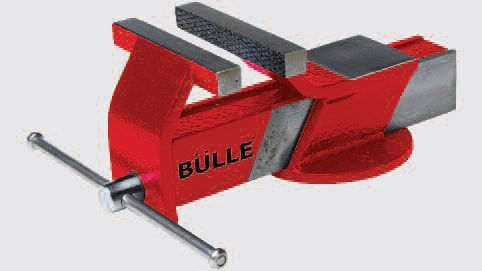 Bulle Σταθερή Μέγγενη Πάγκου από Ατσάλι με Μέγιστο Άνοιγμα 125mm