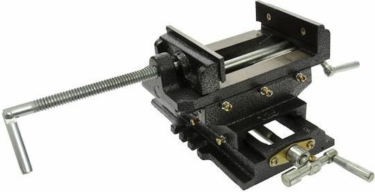 Geko Fixed Milling Machine Vise Made of Cast Iron with Maximum Opening 98mm