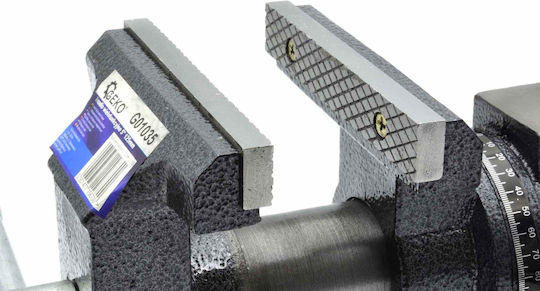 Geko Rotating Countertop Vise Cast Iron with Maximum Opening 125mm