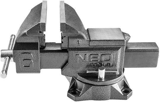 Neo Tools Rotating Countertop Vise Made of Cast Iron with Maximum Opening 150mm
