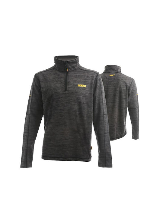 Dewalt Jonesboro Long Sleeve Work Sweatshirt Gray Fleece