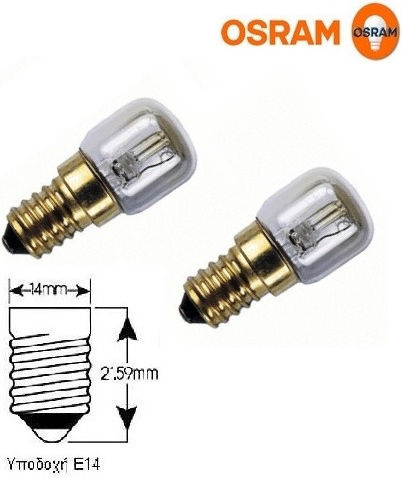 Osram Oven Bulb 15W for Socket E14