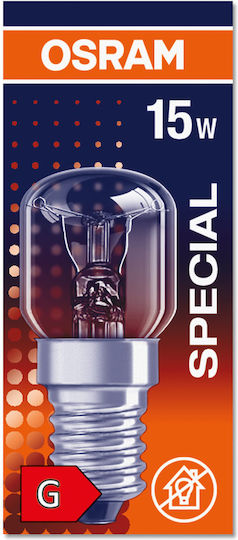 Osram Oven Bulb 15W for Socket E14
