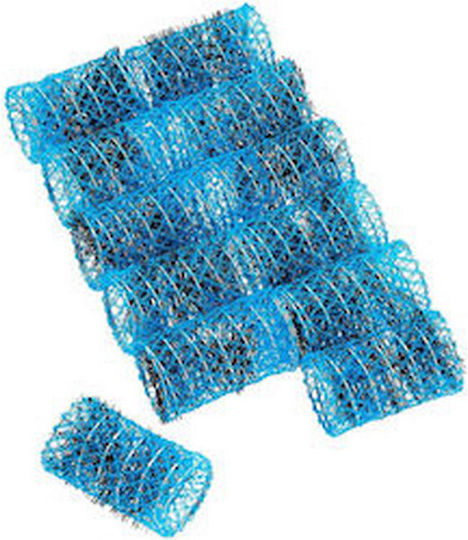 Niobe Professional Lockenwickler Drahtgitter-Roller 36mm in Blau Farbe 12Stück